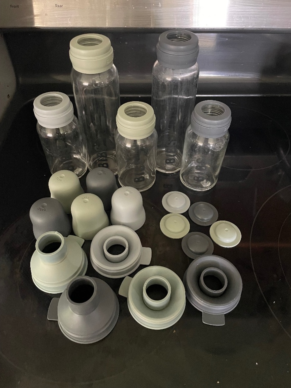 Bibs glass bottle set (5)